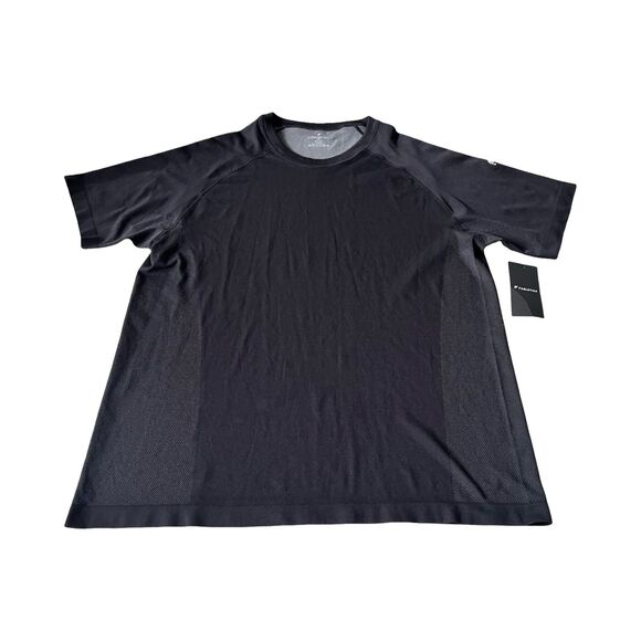 Fabletics Men’s Training Day Tee Black Size XXL Performance Athletic Shirt Nwt - Picture 1 of 3